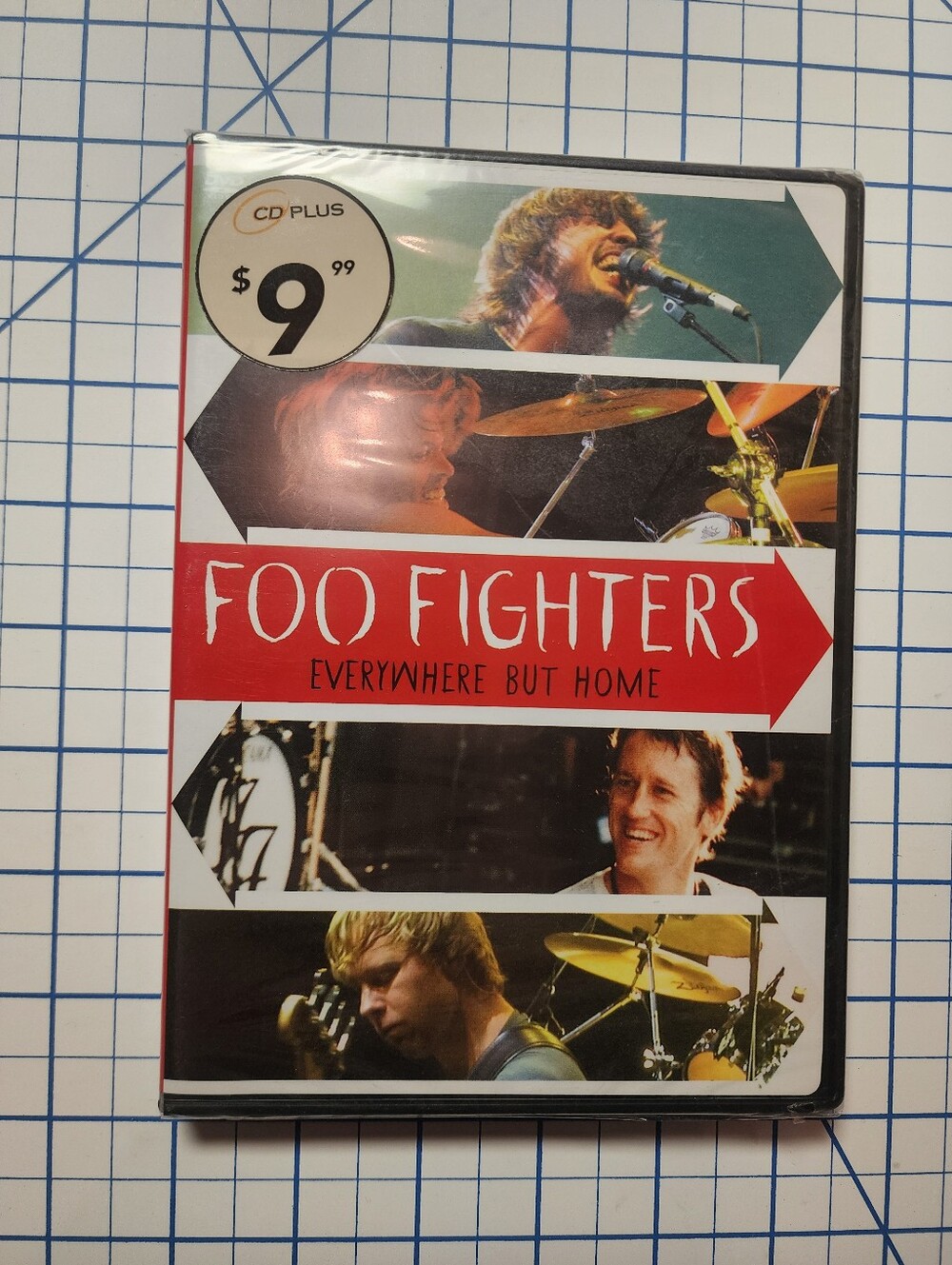 2/25$ Foo Fighters "Everywhere But Home" DVD - Brand New Sealed